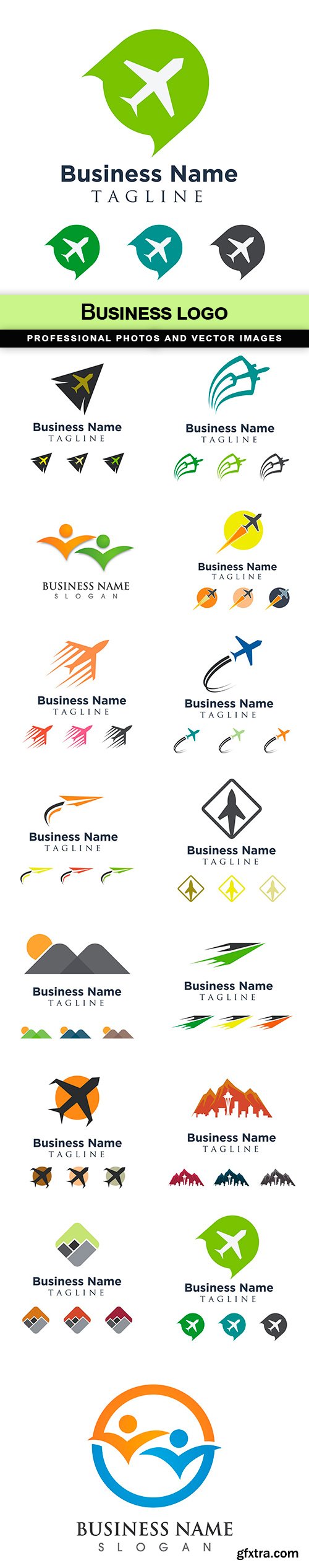 Business logo - 15 EPS