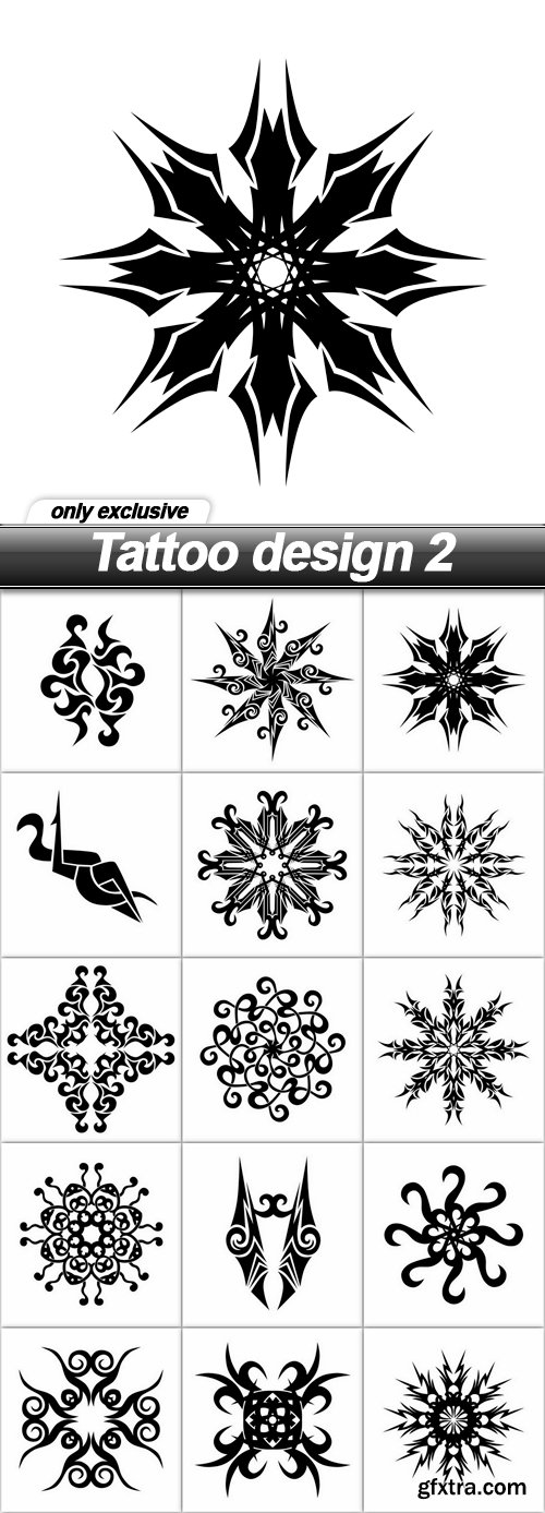 Tattoo design 2 - 15 EPS