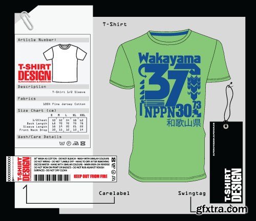 T-Shirts Design, 30x EPS