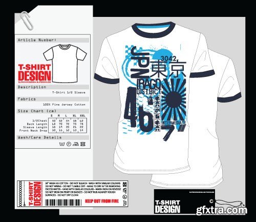 T-Shirts Design, 30x EPS