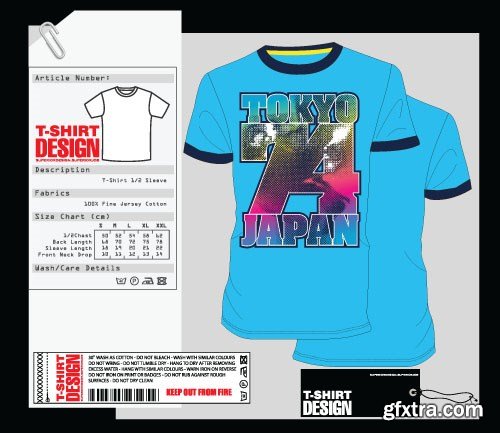 T-Shirts Design, 30x EPS