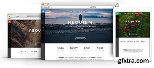 RocketTheme - RT Requiem v1.0.0 - Premium Joomla 3.4 Template