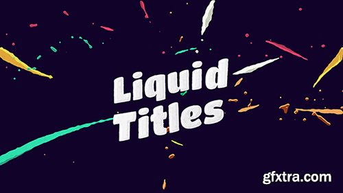 Videohive Liquid Animation Titles 12726610