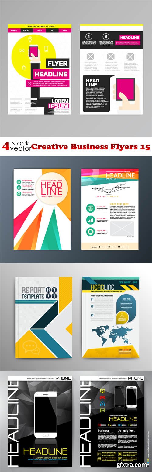 Vectors - Creative Business Flyers 15