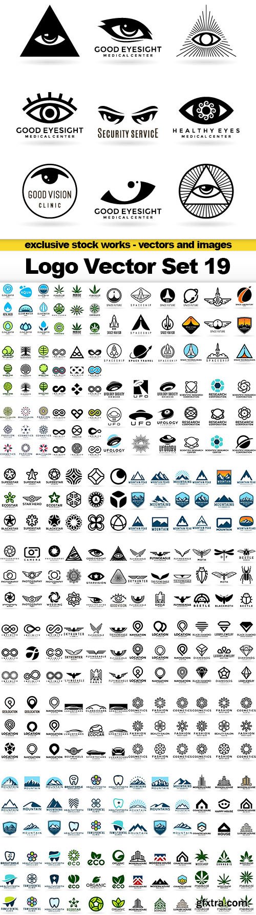 Logo Vector Set 19 - 35x EPS