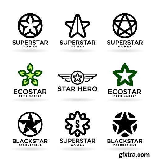 Logo Vector Set 19 - 35x EPS