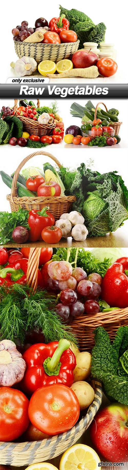 Raw Vegetables - 5 UHQ JPEG