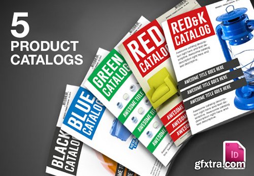 5 Multipurpose InDesign Catalogs + Bonus