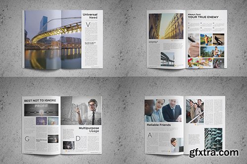 CreativeMarket Hampden Magazine 382886