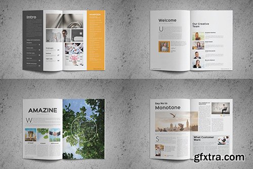 CreativeMarket Hampden Magazine 382886