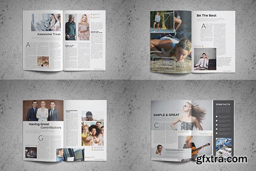 CreativeMarket Hampden Magazine 382886