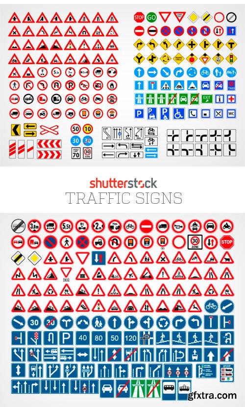 Amazing SS - Traffic Signs, 25xEPS