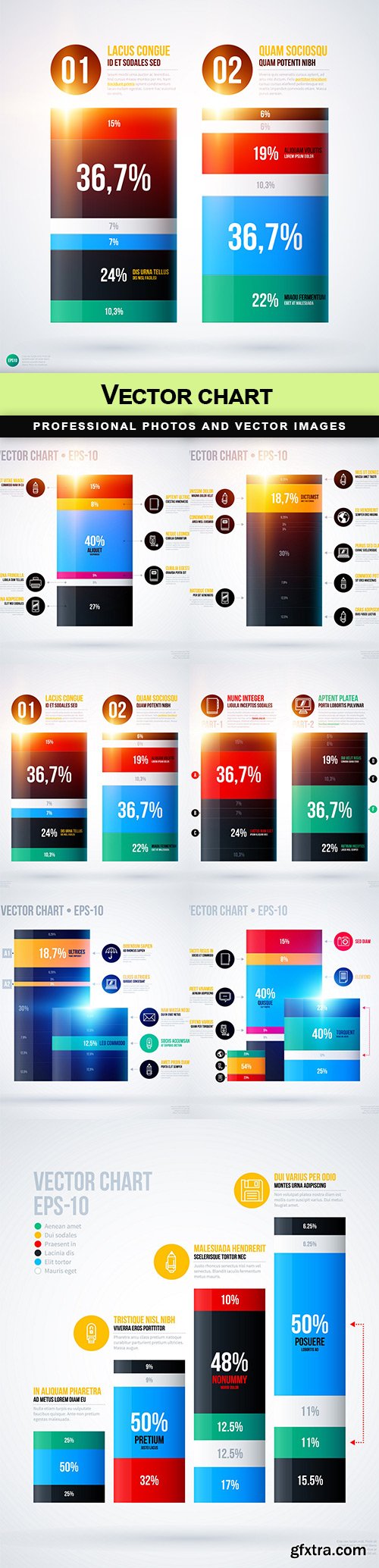 Vector chart - 7 EPS