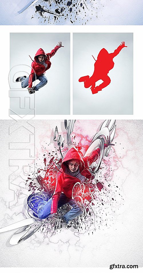 GraphicRiver - Abstract 2 Photoshop Action 13046501