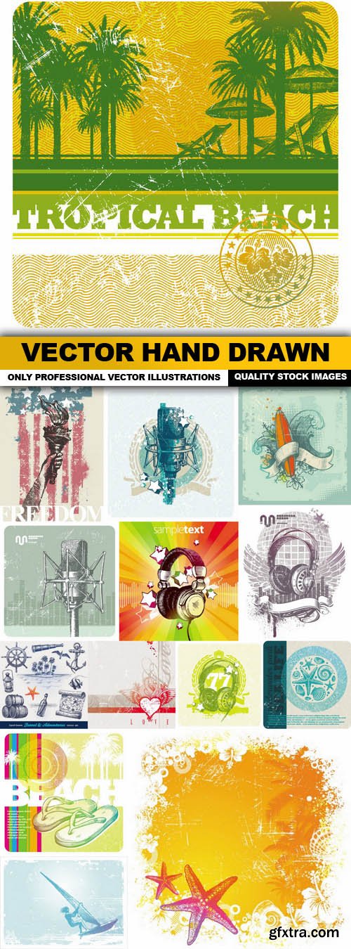 Vector Hand Drawn - 14 Vector