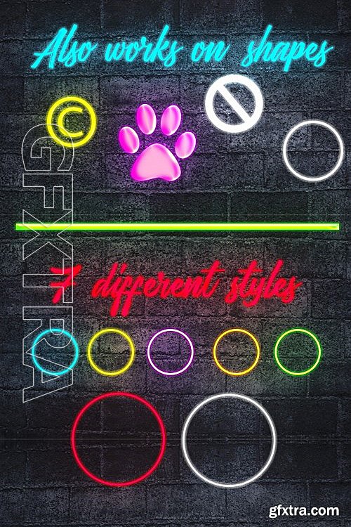 GraphicRiver - Neon Text Styles V2 13046977