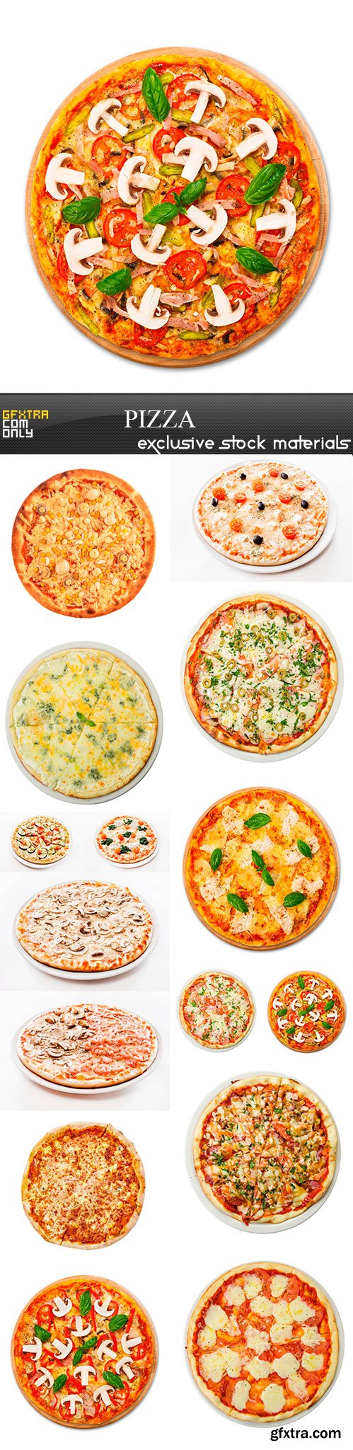 Pizza, 15 x UHQ JPEG