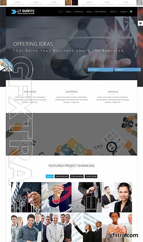 CM - LT Avante Joomla Template 38557