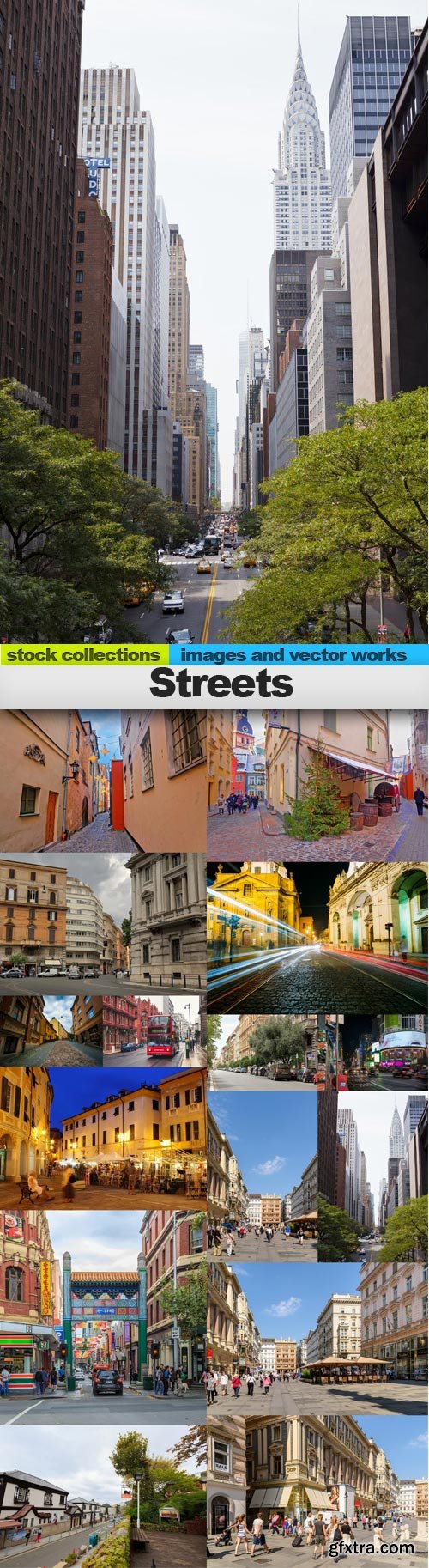 Streets, 15 x UHQ JPEG