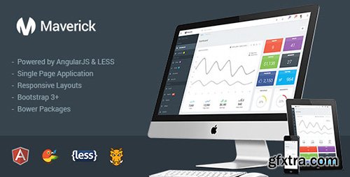 ThemeForest - Maverick v1.0.3 - Responsive Admin with AngularJS - 11336355