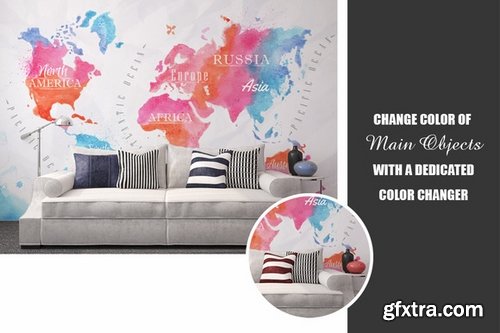 CM - 20 Wall Art Mockups 390403