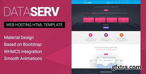 ThemeForest - DataServ v1.0 - Web Hosting HTML Template - 12707099