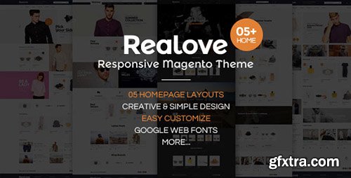 ThemeForest - Realove v1.0 - Responsive Magento Fashion Theme - 12598363