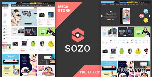 ThemeForest - SOZO v1.0 - Fluid Full Screen Prestashop Theme - 12636474