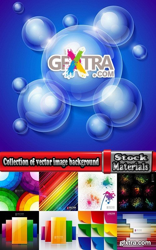 Collection of vector image background banner poster flyer #3-25 EPS