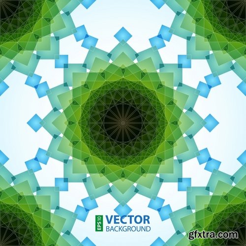 Collection of vector image background banner poster flyer #3-25 EPS