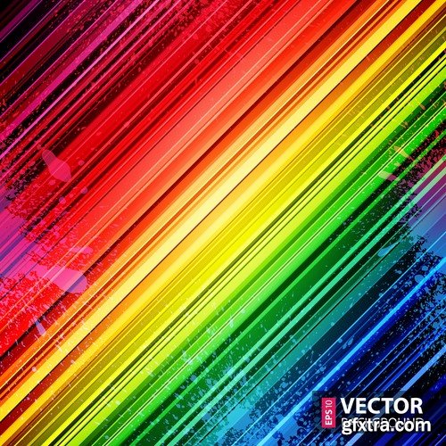 Collection of vector image background banner poster flyer #3-25 EPS