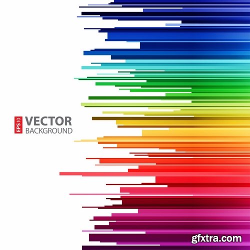 Collection of vector image background banner poster flyer #3-25 EPS