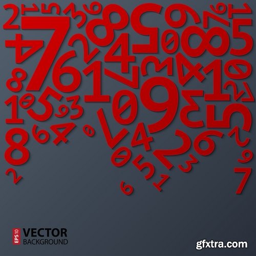 Collection of vector image background banner poster flyer #3-25 EPS