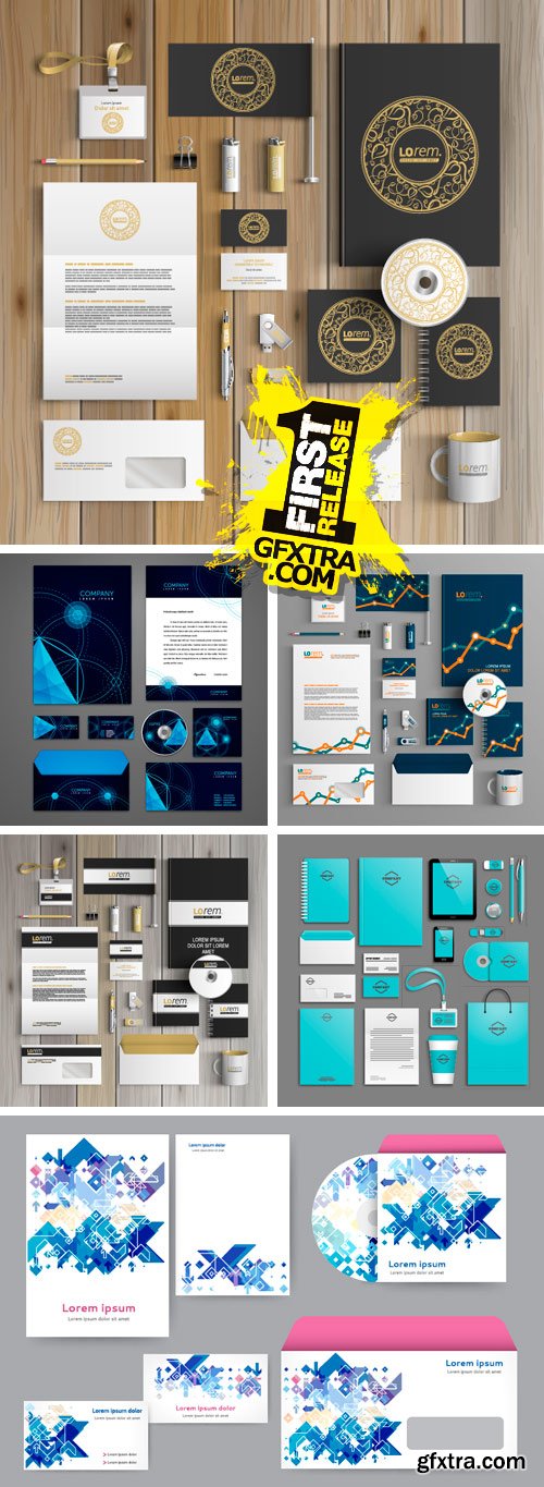 Amazing SS - Identity Template Design 3, 25xEPS