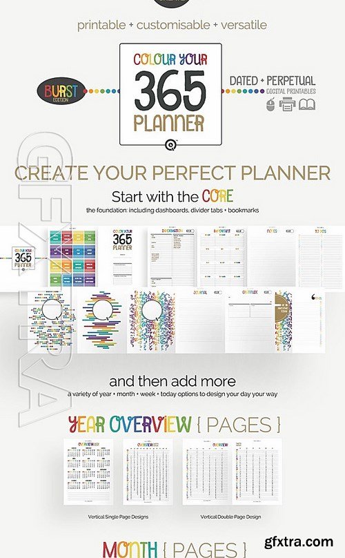 CM - Colour Your 365 Printable Planner 390933