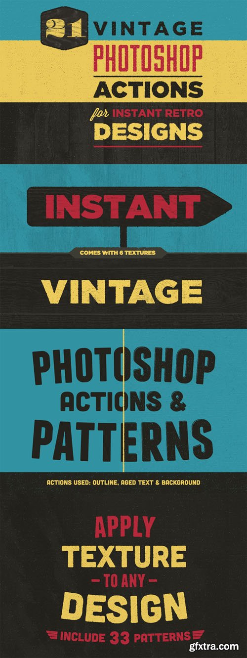 Vintage Photoshop Actions