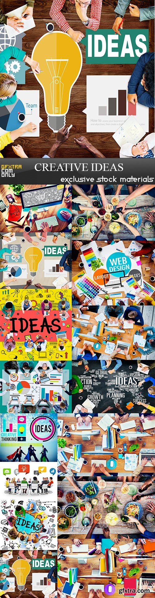 Creative ideas, 15 x UHQ JPEG