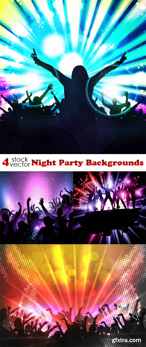 Vectors - Night Party Backgrounds