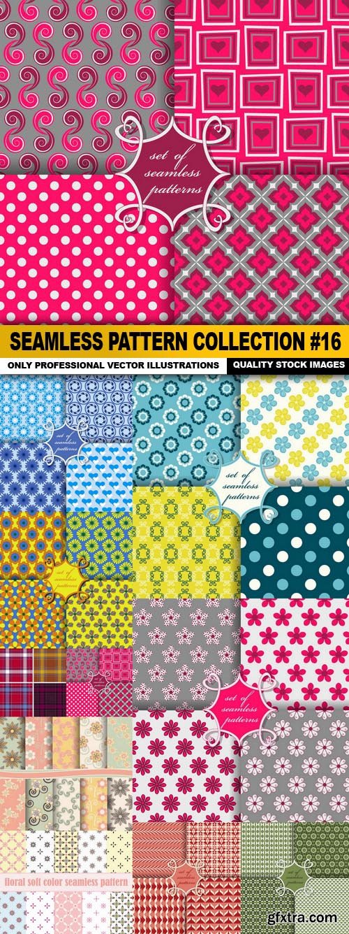 Seamless Pattern Collection #16 - 10 Vector