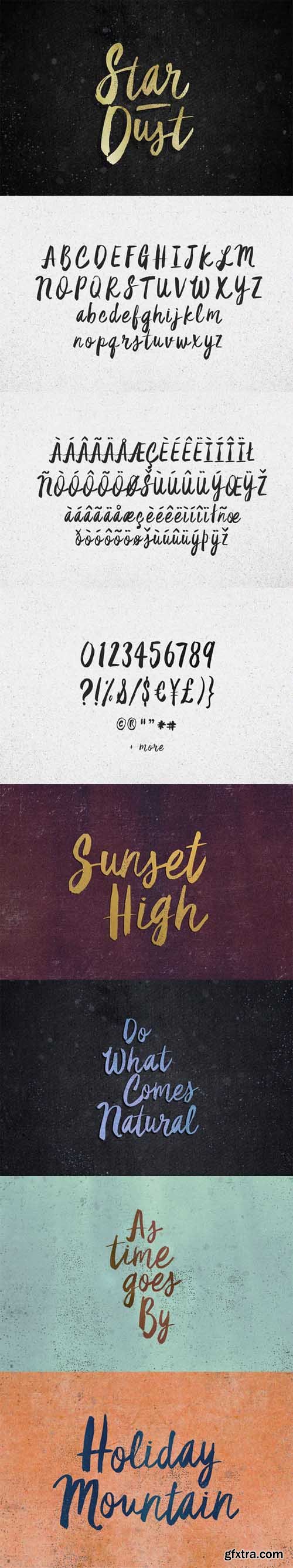 Star Dust Font