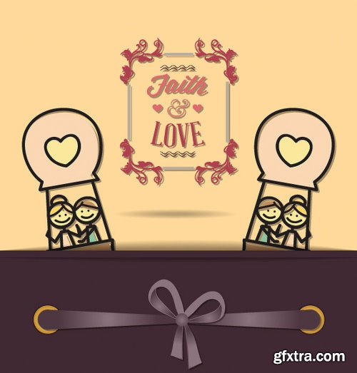 100 Love Illustrations 1