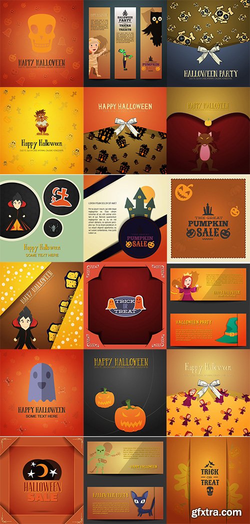 100 Halloween Illustrations 3