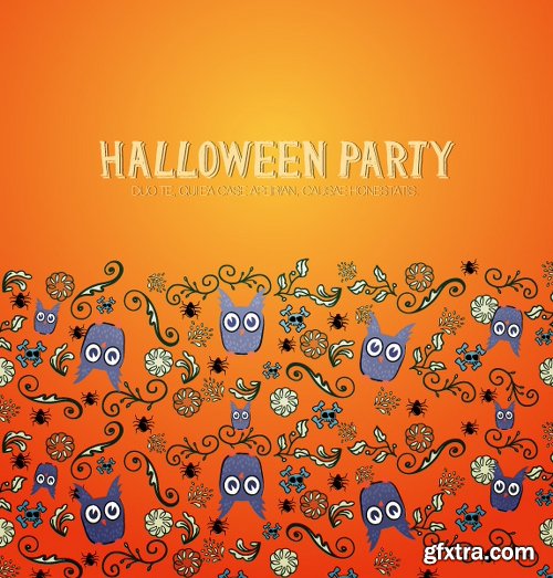 100 Halloween Illustrations 3