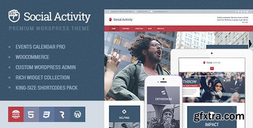 ThemeForest - Social Activity v1.1.6 - Politics & Activism WP Theme - 9106718