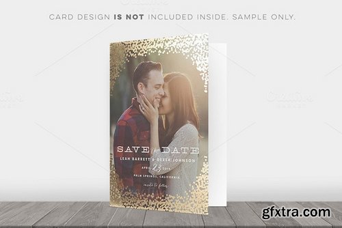 CM - Folded Invitation Front Mockup 389289