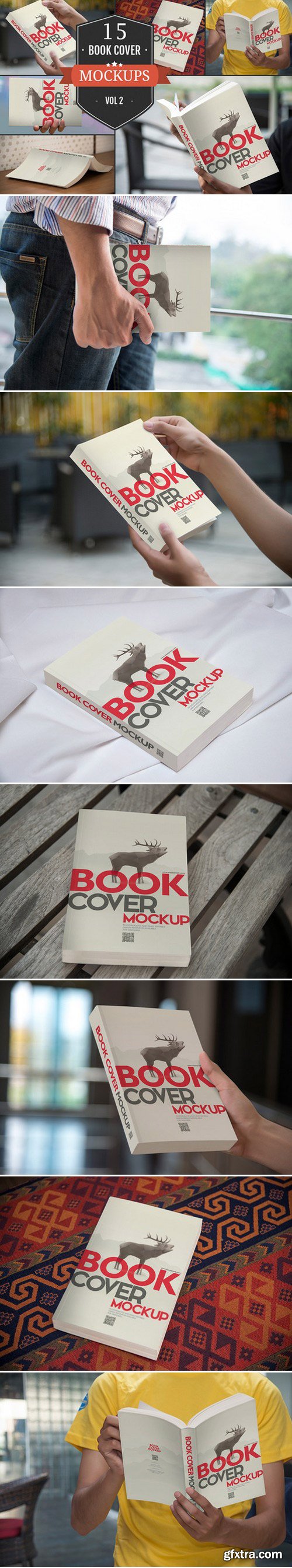 CM - Paperback Book Cover Mockups Vol. 2 389988