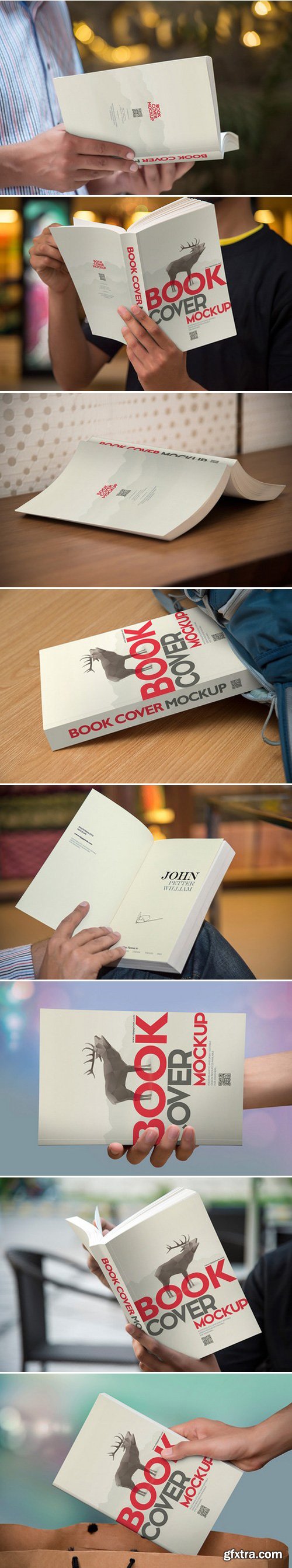 CM - Paperback Book Cover Mockups Vol. 2 389988