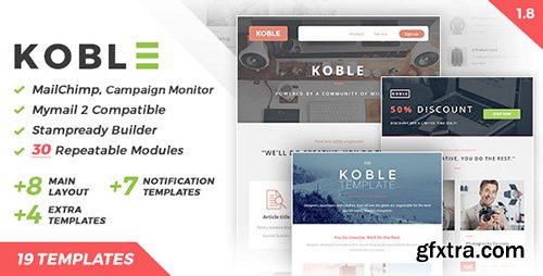 ThemeForest - Koble v1.6 - Business Email Set - 7902937