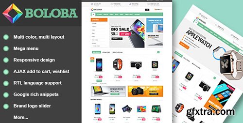 ThemeForest - Boloba v1.0.0 - Responsive Digital Prestashop Theme - 12133652