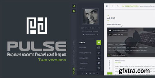 ThemeForest - PULSE - Personal Academic Vcard Template - RIP - 10654629